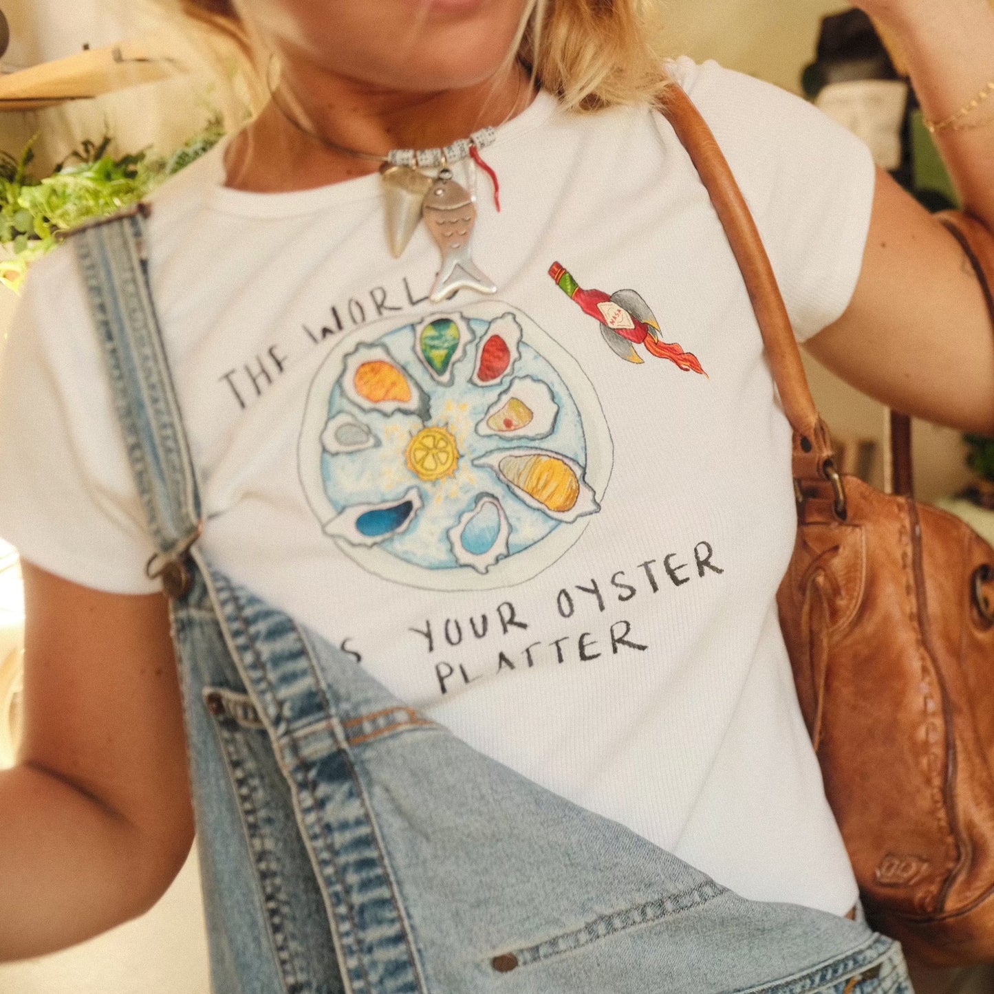 Oyster Baby Tee