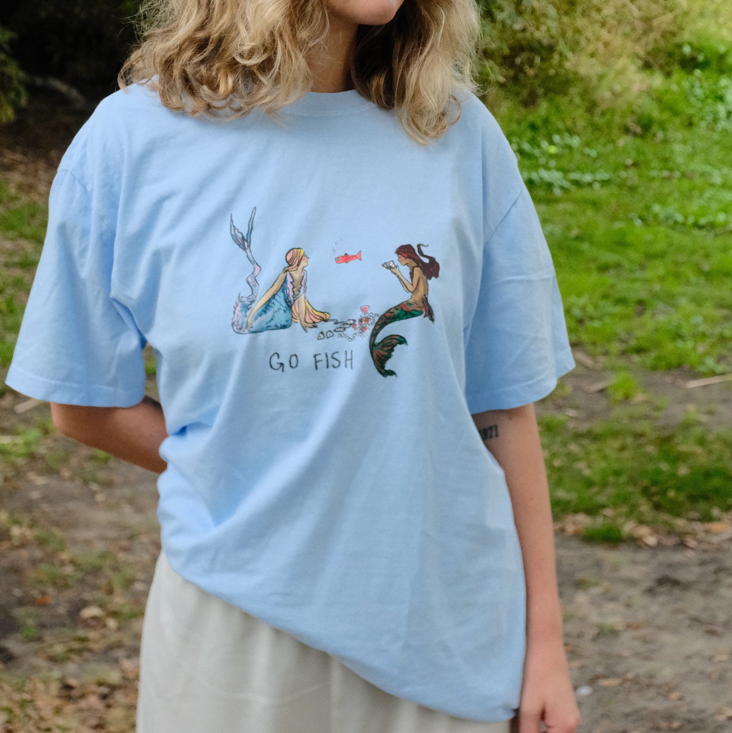 Mermaid Poker Tee