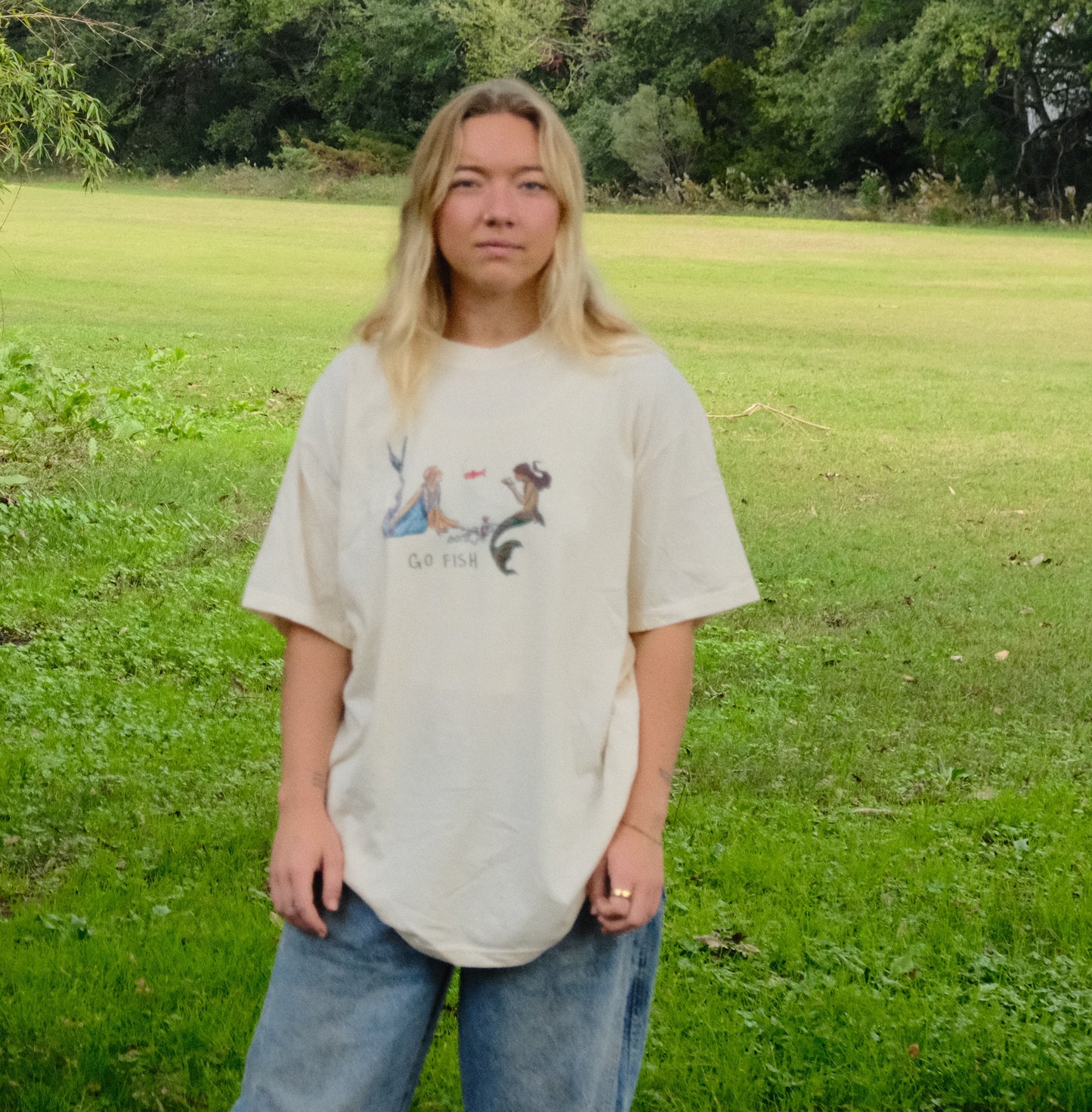 Mermaid Poker Tee