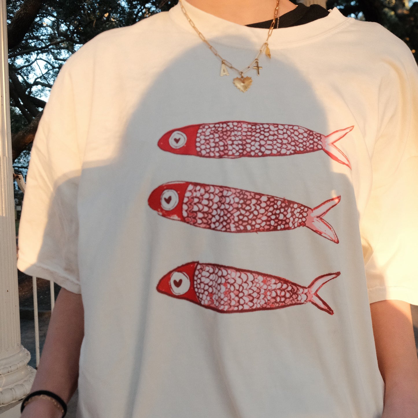 Pink Sardines Tee