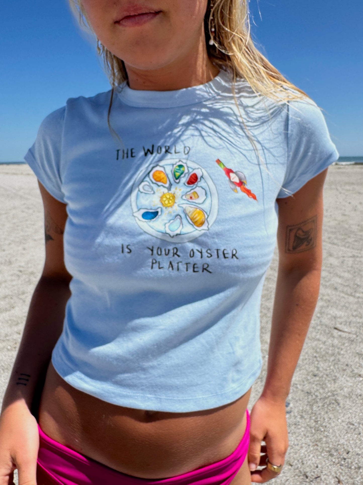 Oyster Baby Tee