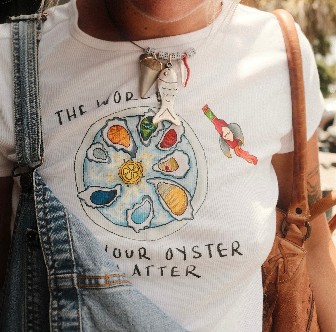 Oyster Baby Tee