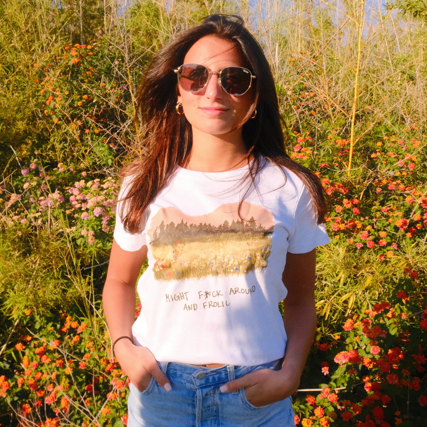 F*ck Around and Frolic Baby Tee