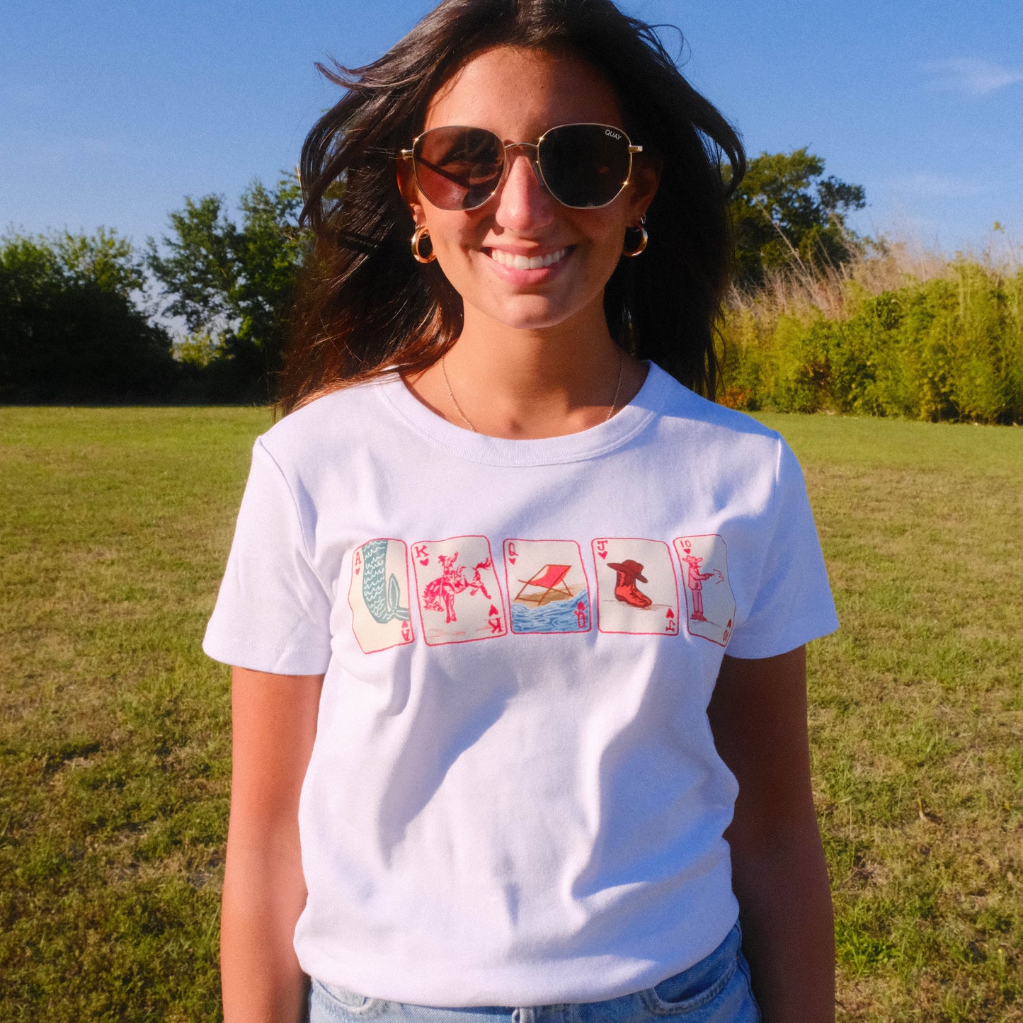 Playing Cards Baby Tee