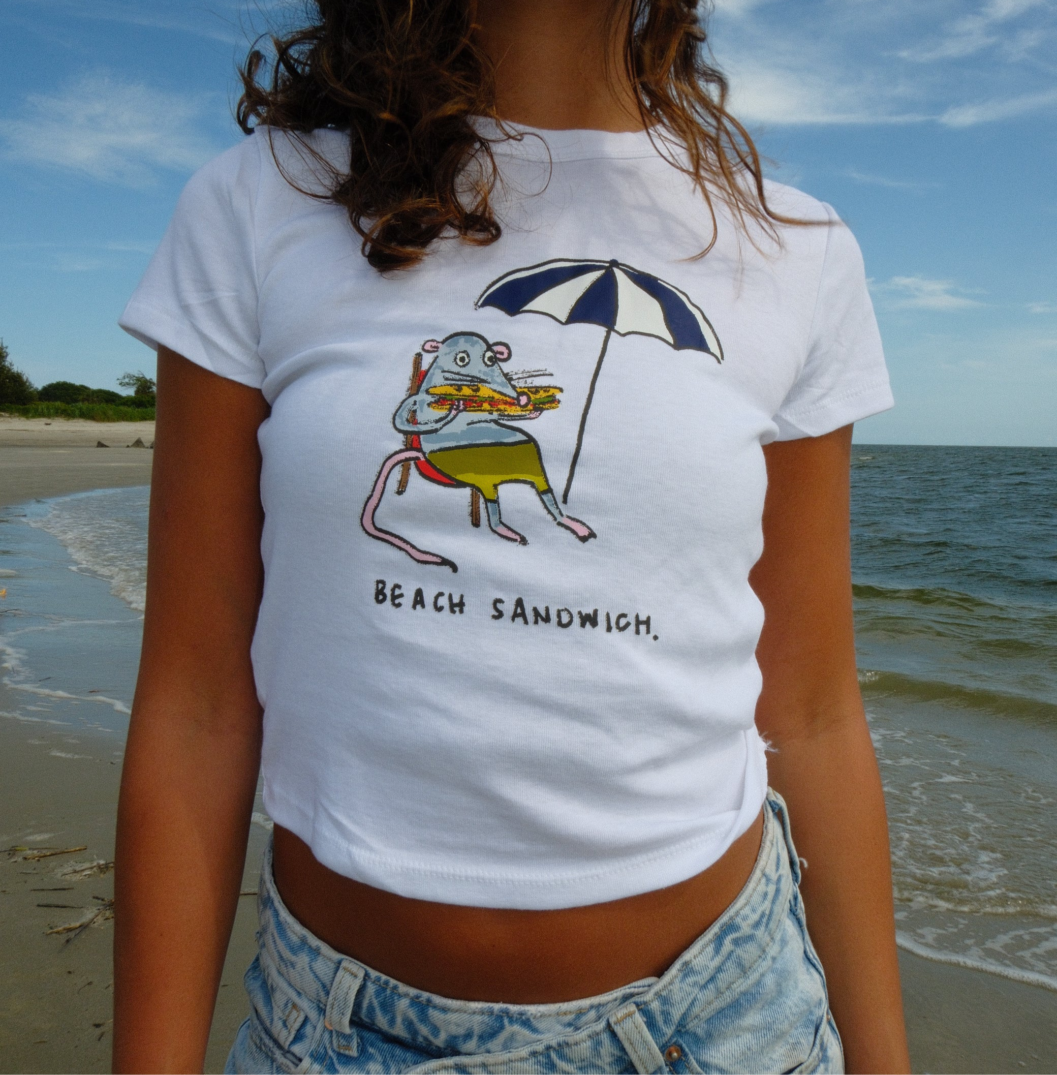 Beach Sandwich Baby Tee
