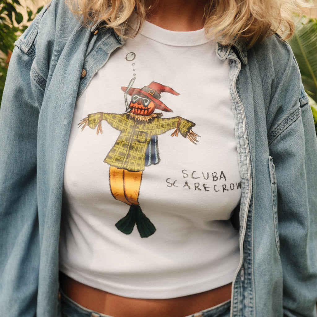 Scuba Scarecrow Baby Tee