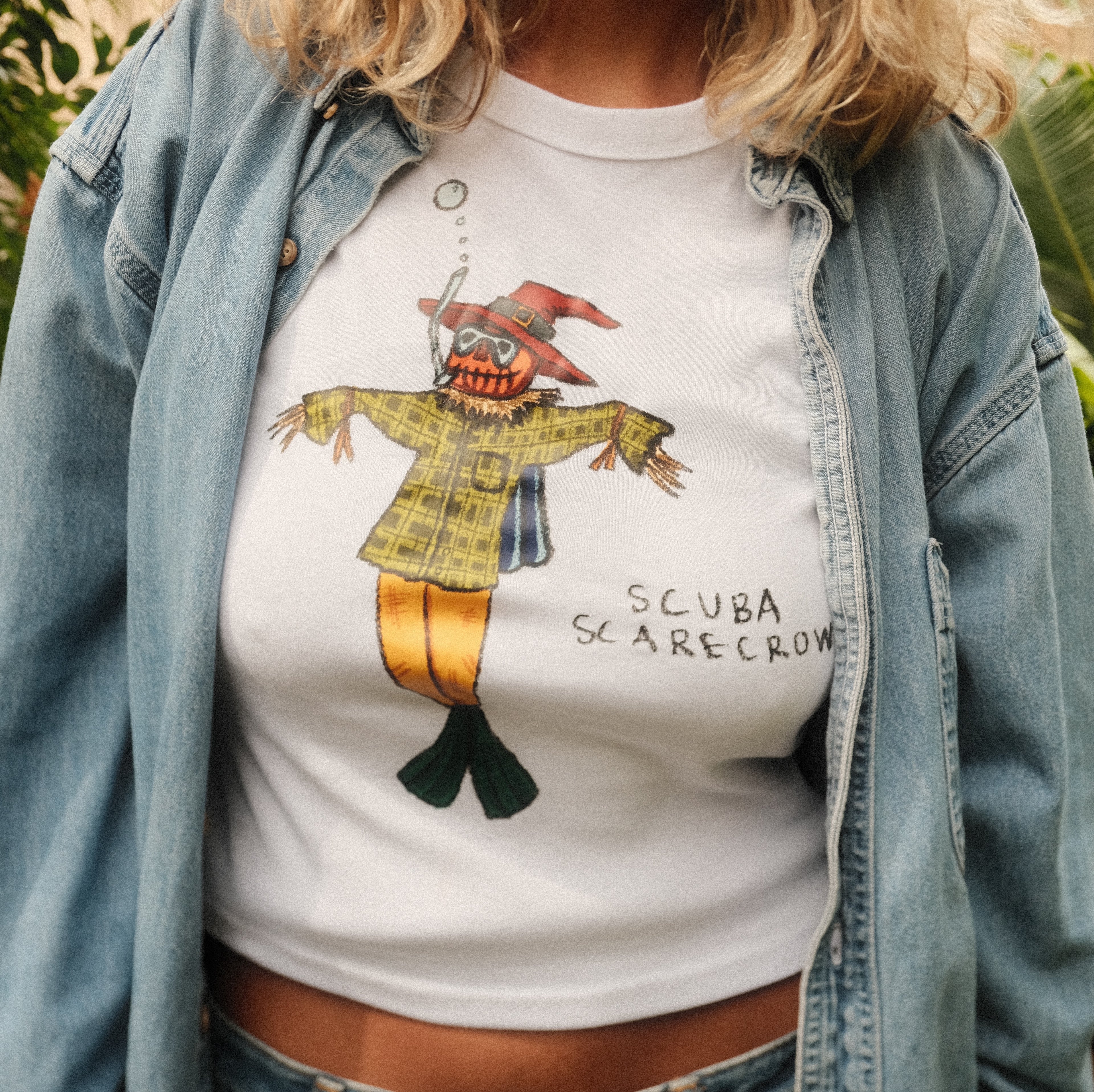 Scuba Scarecrow Baby Tee