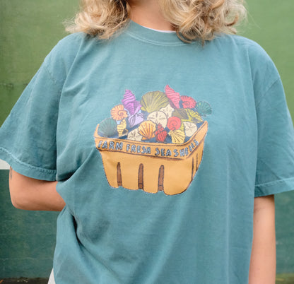 Farm Fresh Seashells Tee