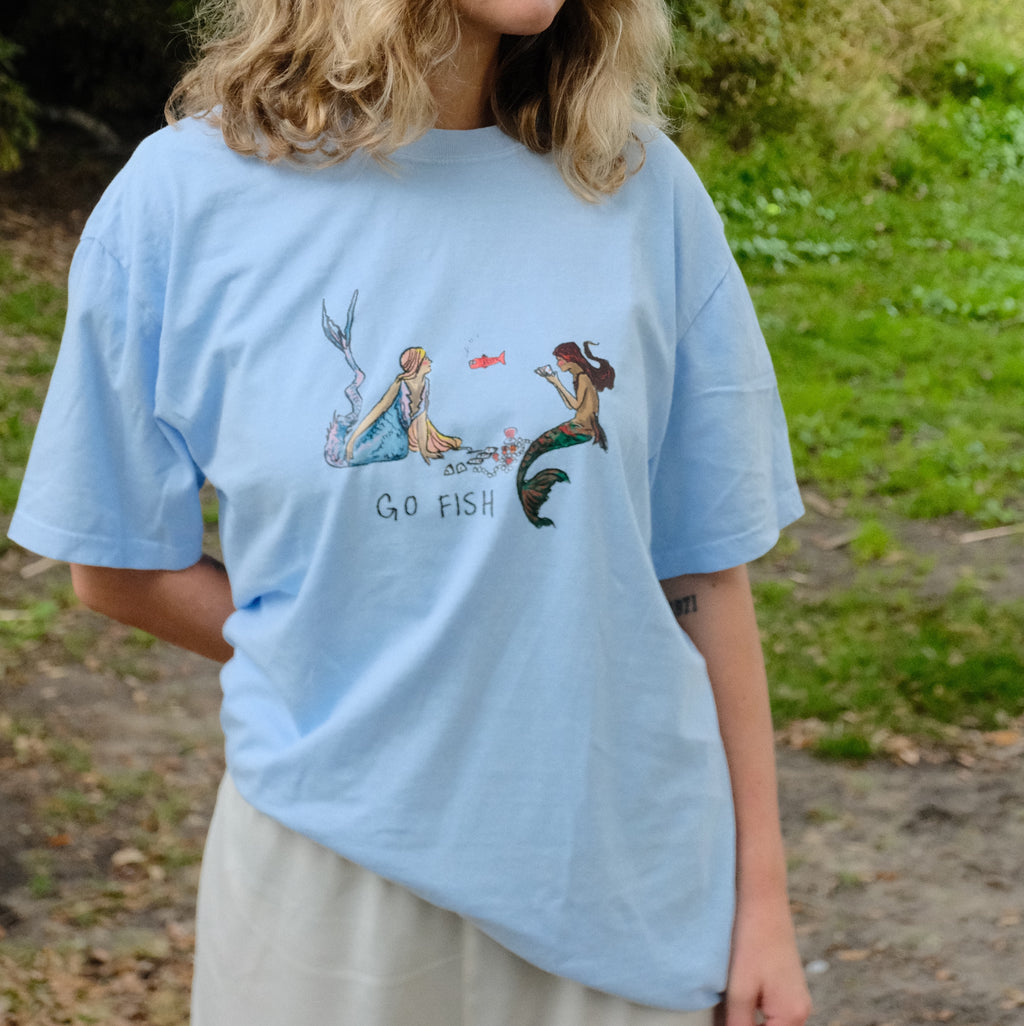 Mermaid Poker Tee