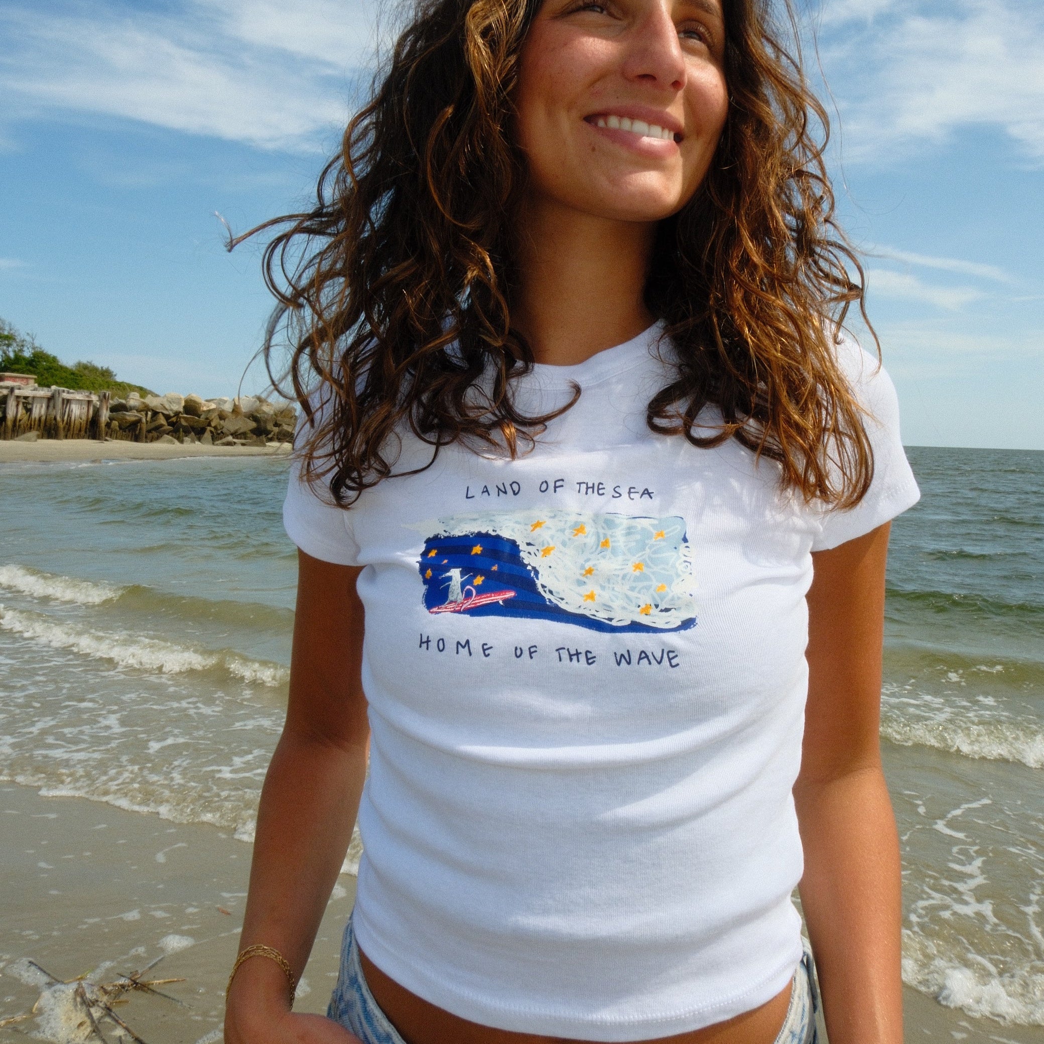 Land of the Sea Baby Tee