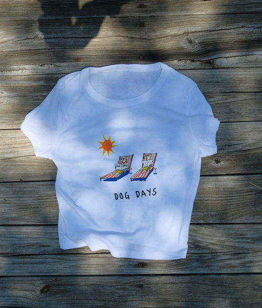 Dog Days Baby Tee – Ghost Cowboy