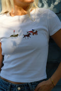 Sled Dogs Baby Tee