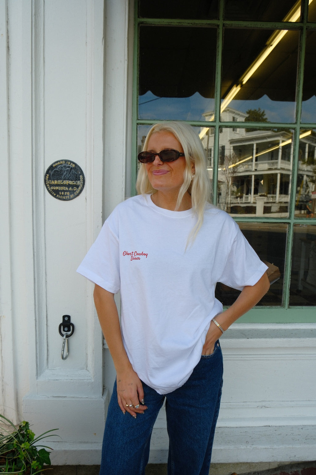 Ghost Cowboy Diner Tee
