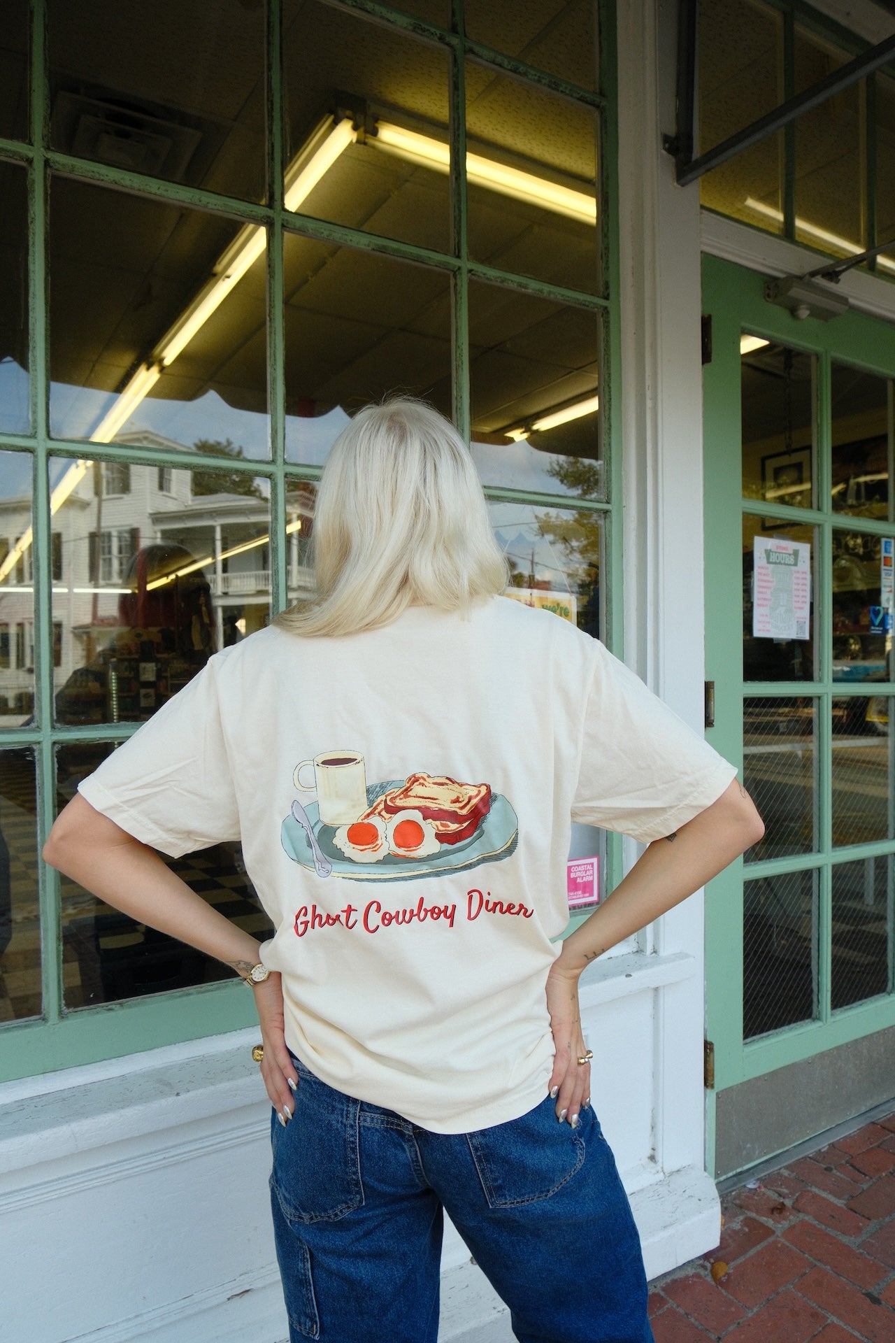 Ghost Cowboy Diner Tee