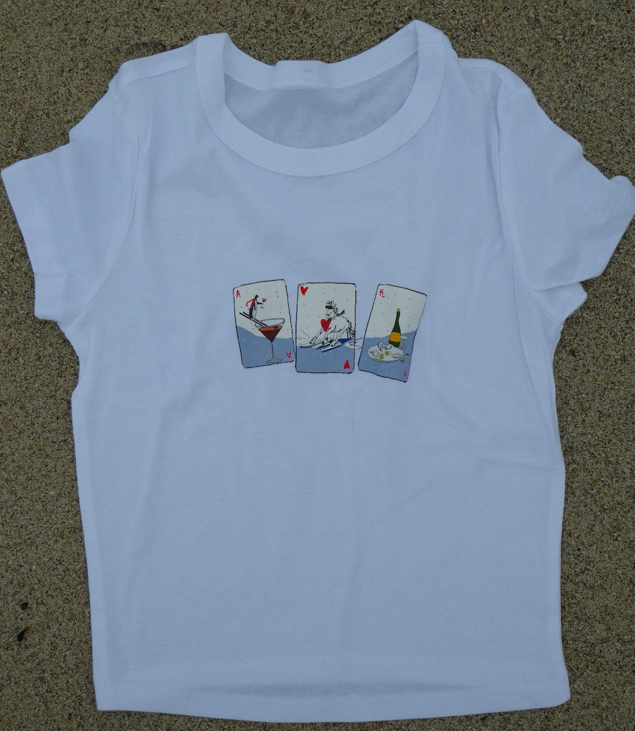 Ski Cards Baby Tee