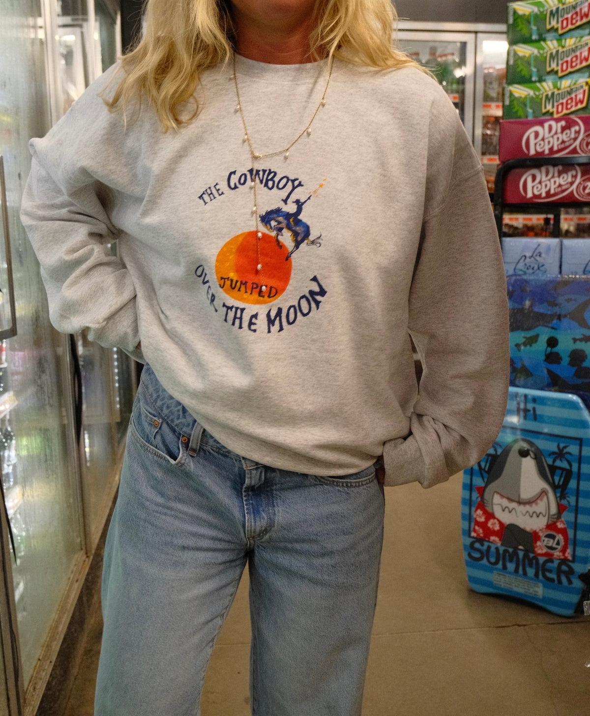 COWBOY JUMPED OVER THE MOON