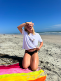 Mermaid Poker Cropped Tee