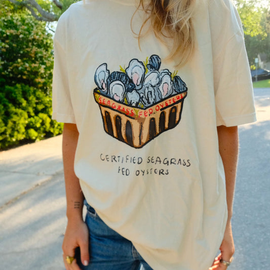 Seagrass Fed Oysters Tee