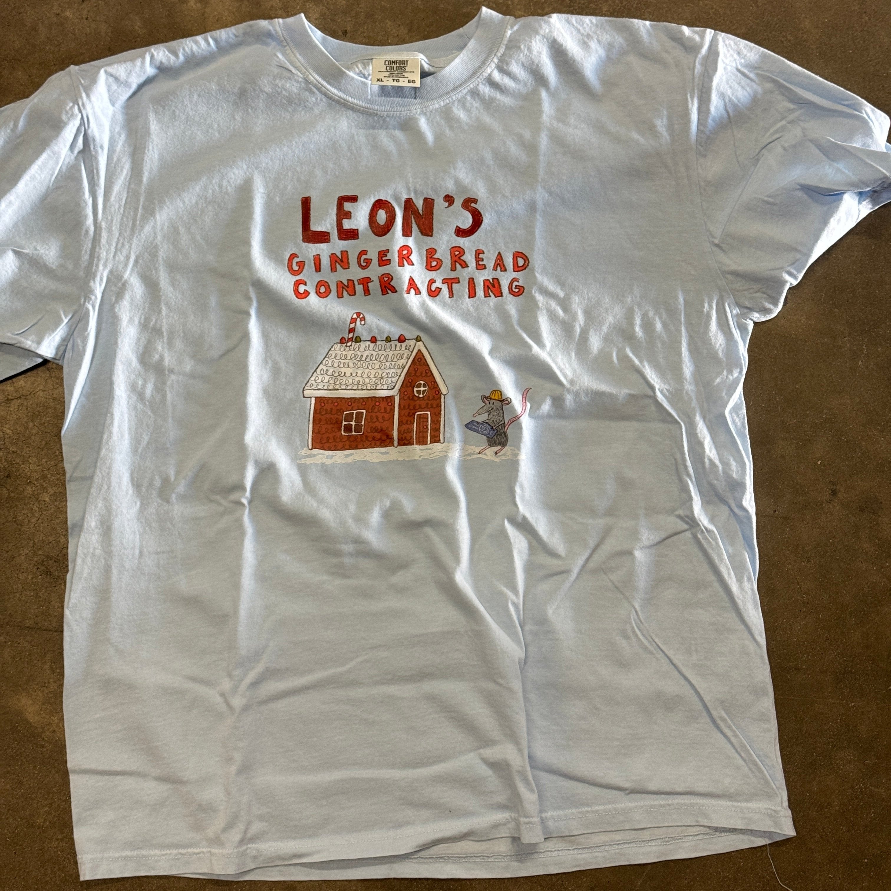Gingerbread Contracting Company Tee