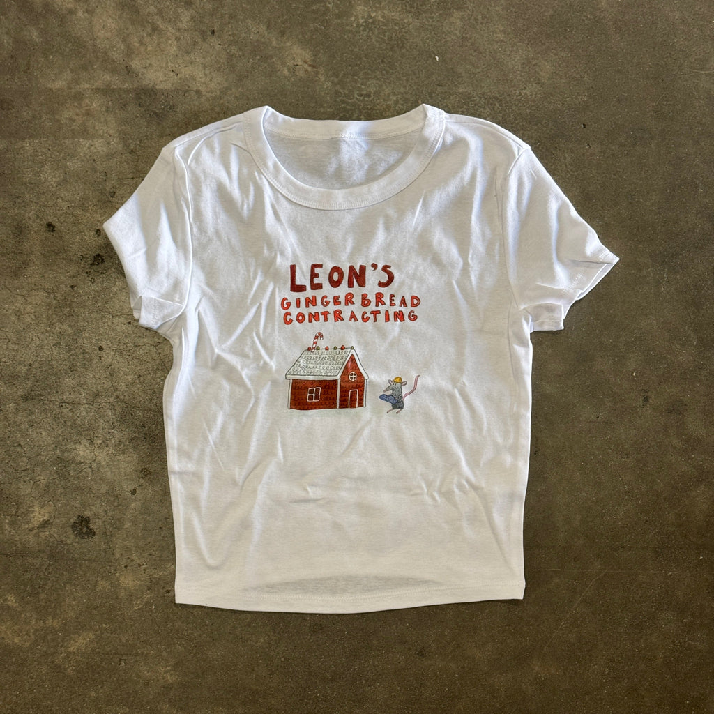 Gingerbread Contracting Company Baby Tee