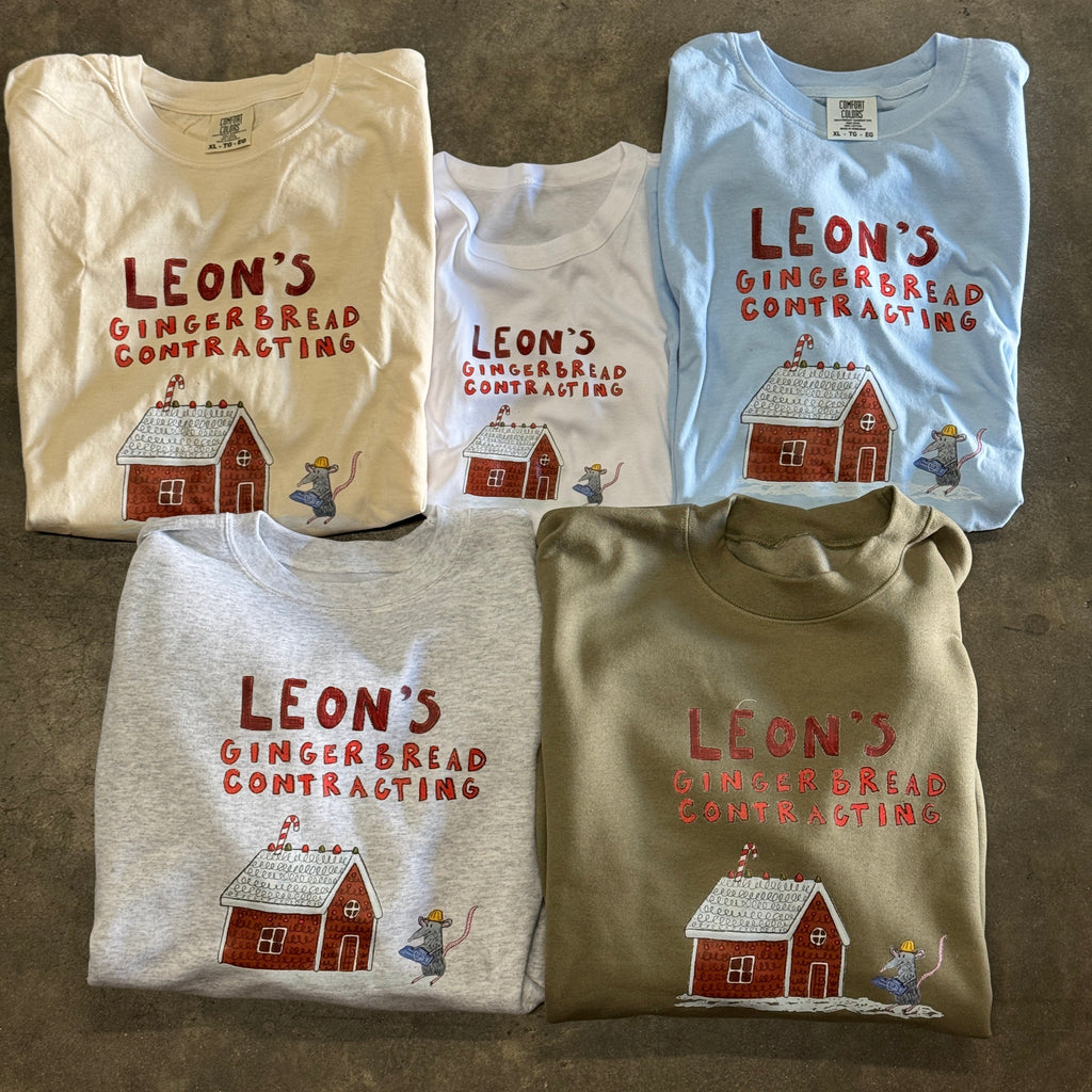 Gingerbread Contracting Company Tee