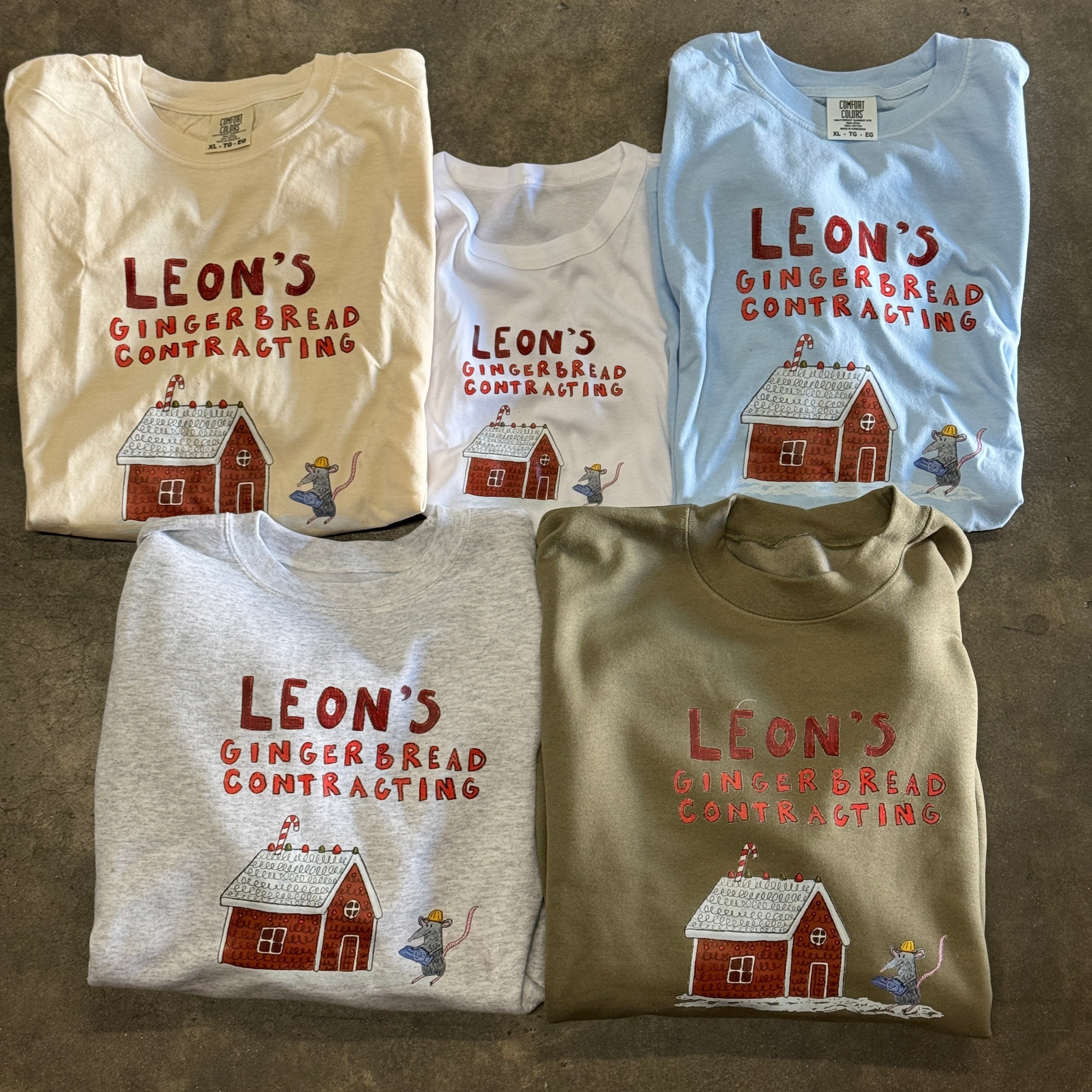 Gingerbread Contracting Company Baby Tee