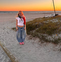 Yuletide Coral Baby Tee