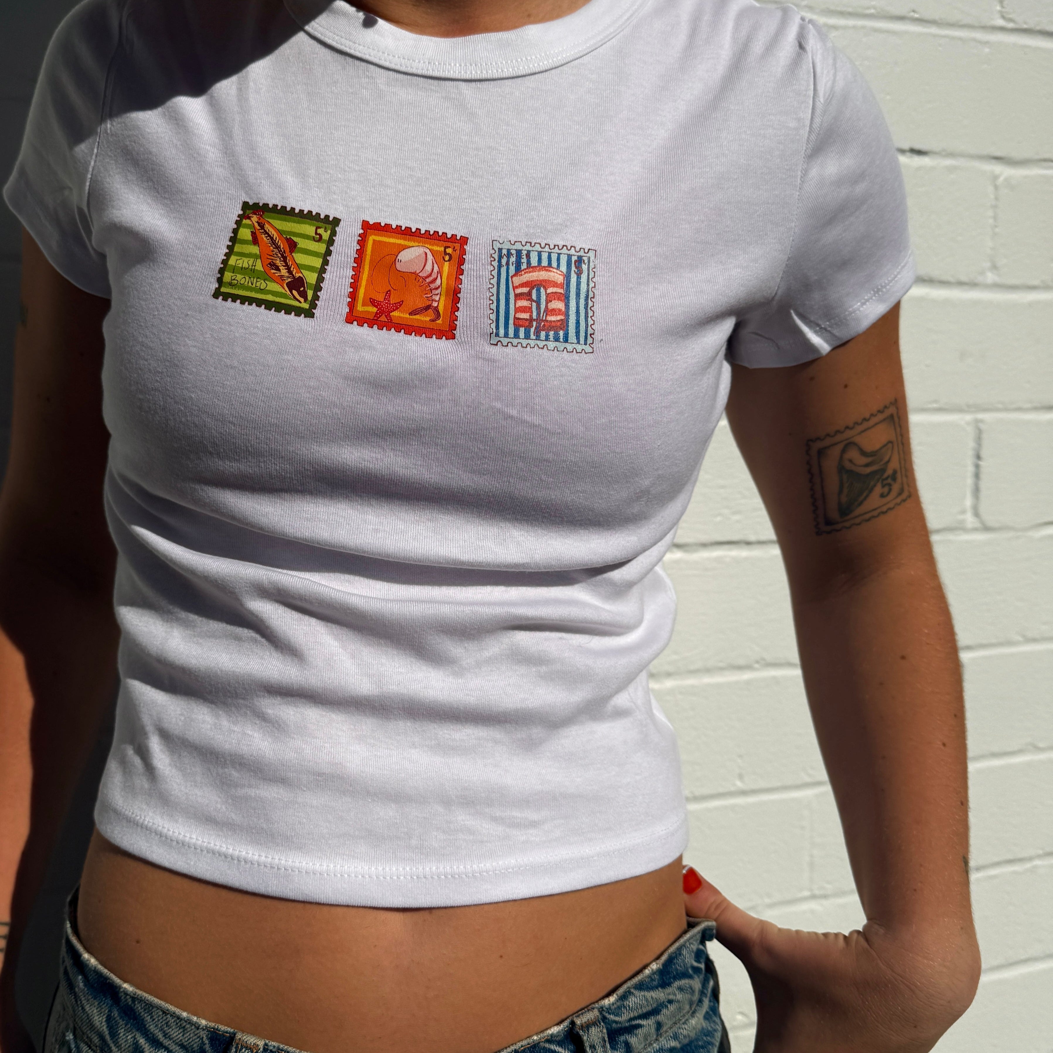 Coastal Postal Baby Tee