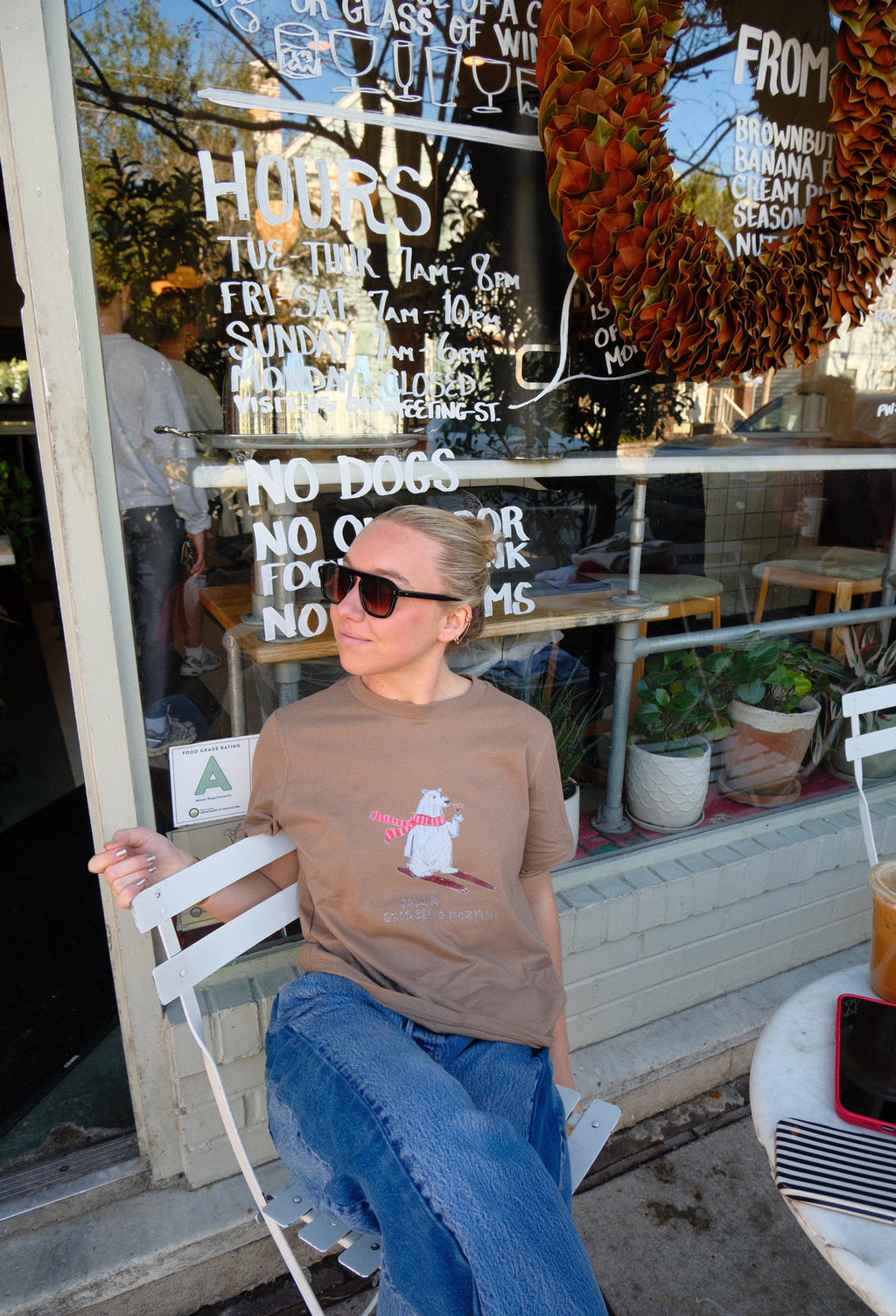 Polar Espresso Cropped Tee